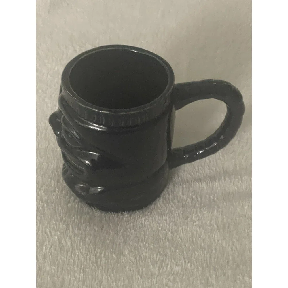 Ceramic Tiki Coffee Mug 4 1/2” Tall